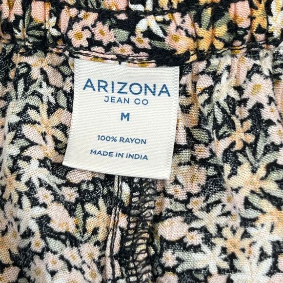 Arizona Jean Co Shorts Medium Ditsy Flower Bloomcore Flowy Boho Fairycore Shorts - Picture 10 of 11